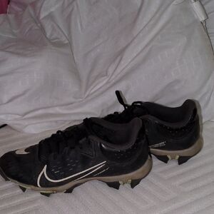 Nike Hyperdiamond 4 Black Cleats